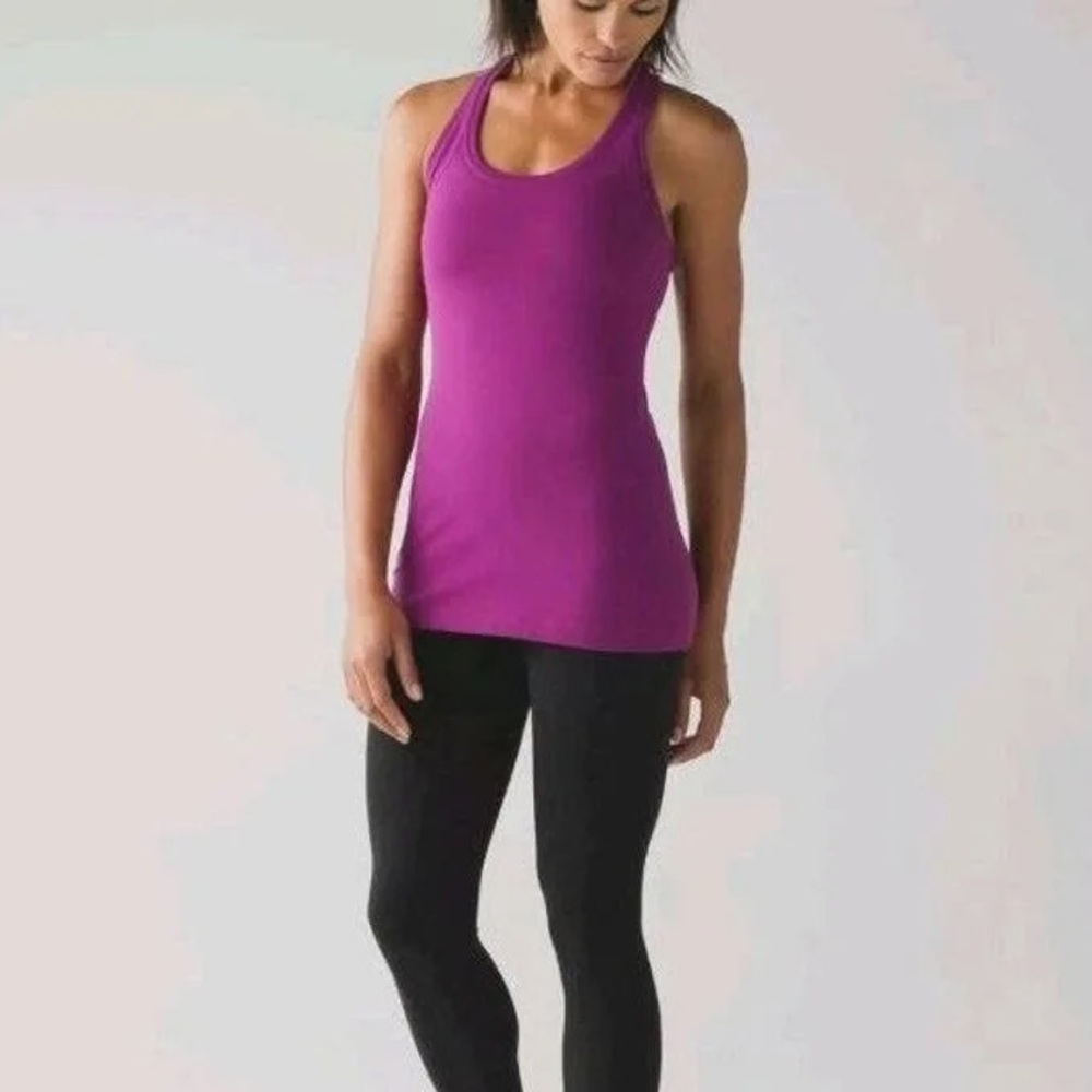 Fuchsia Lululemon Racerback Tank